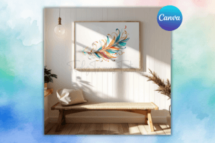 Drag & Drop Frame Template Canva Mockup Graphic by LostDeLucky ...