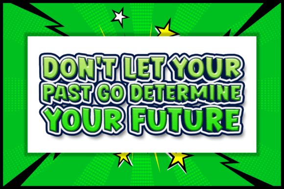 Grinch Comic Font PNG with transparent background - Preview 1