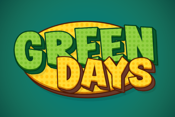 Grinch Comic Font PNG with transparent background - Preview 4