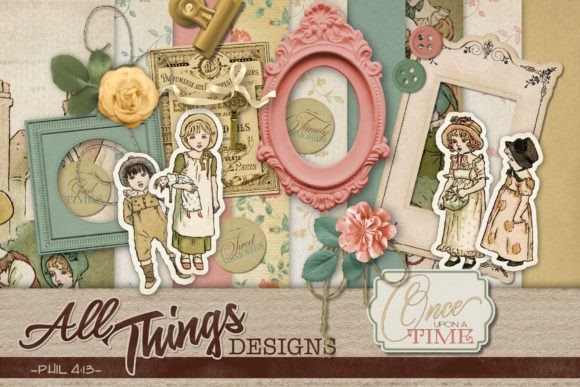 Once Upon a Time Digital Scrapbook Kit