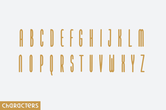 Pavillon Font PNG with transparent background - Preview 1