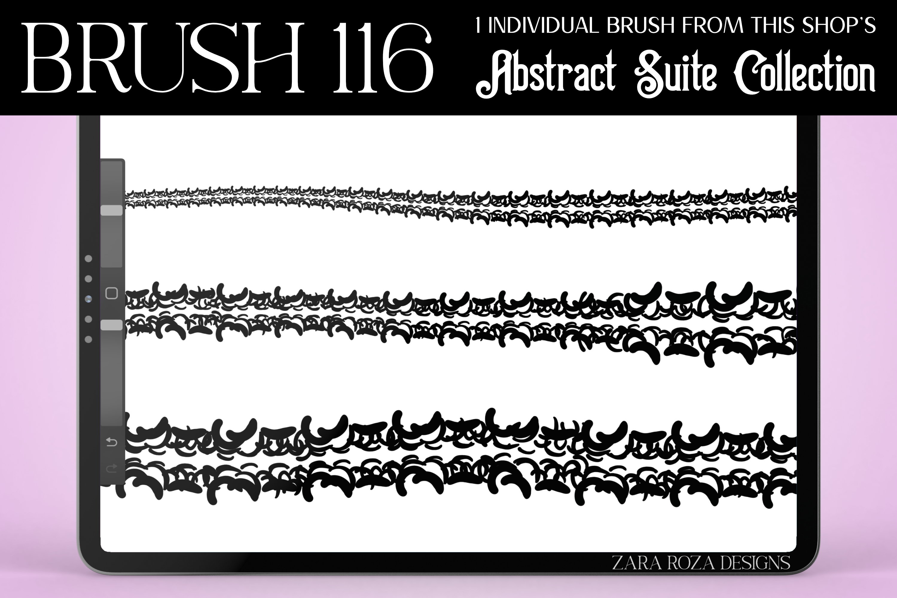 Procreate Brush #116 - Abstract Suite