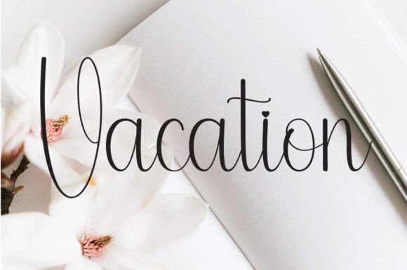 Calligraphy Font - Preview 3