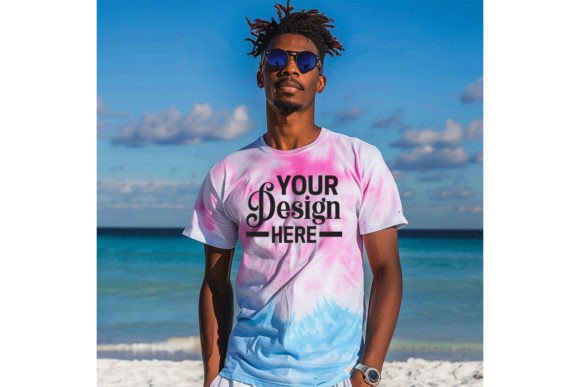 Colortone T-shirt Man Mockup Grafica Magliette Di BestMockupStore