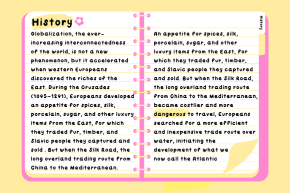 Goodies Note Font - Preview 1