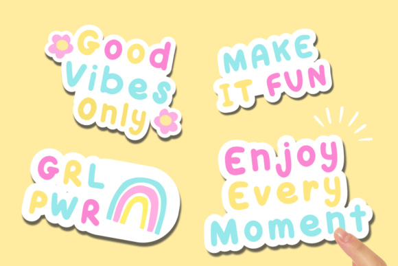 Goodies Note Font - Preview 5
