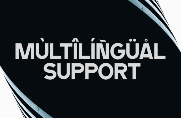 Hallos Sans Font PNG with transparent background - Preview 4