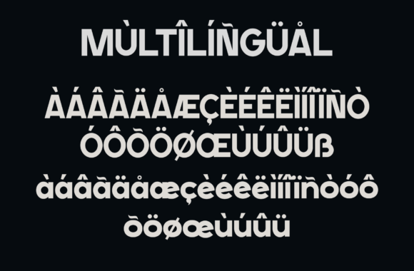 Hallos Sans Font PNG with transparent background - Preview 5