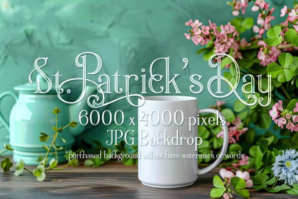Mug Mockup, St Patrick's Day Mockup, B1 Graphic Seasonal Events By Designing with Marlo