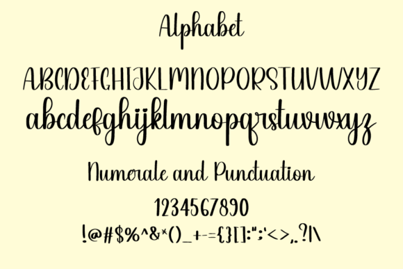 Disney Font - Preview 3