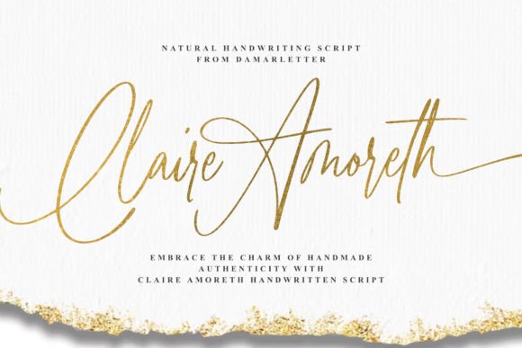 Claire Amoreth Fonts