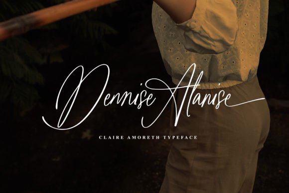 Claire Amoreth Font - Preview 5