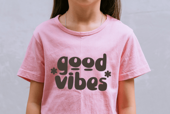 Retro Girl Font PNG with transparent background - Preview 4