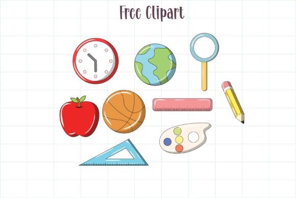 Back to School Set Font - Preview 1
