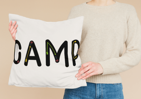 Camping Font - Preview 3