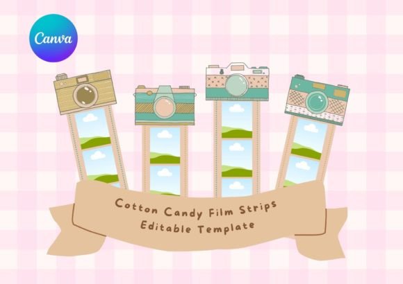 Canva Editable Graphic Retro Template