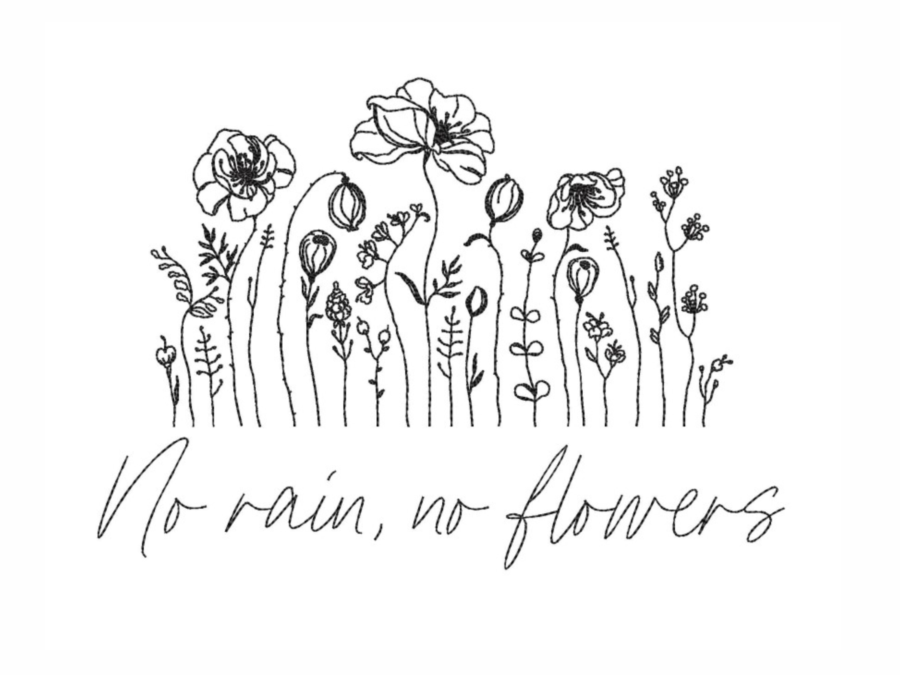 No Rain No Flowers