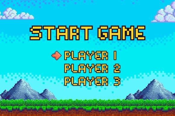 Pixel Wonder Font PNG with transparent background - Preview 1