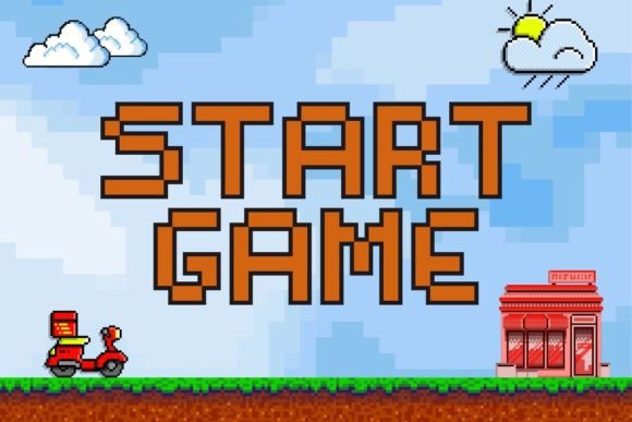 Pixel Wonder Font PNG with transparent background - Preview 2