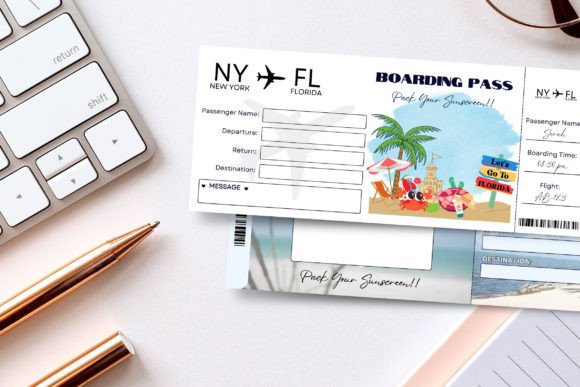 Printable FLORIDA Surprise Trip Gift