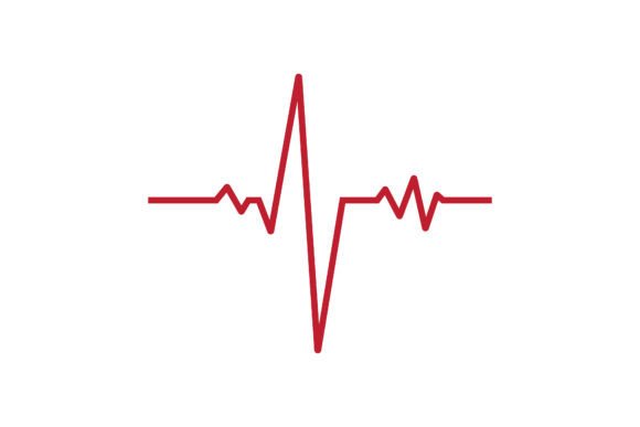 Pulse Line Logo Vector Symbol