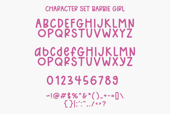Barbie Girl Font - Preview 6