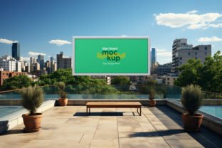 Billboard Sign Mockup Template