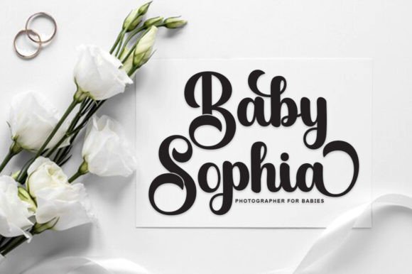 Black Sample Font - Preview 1