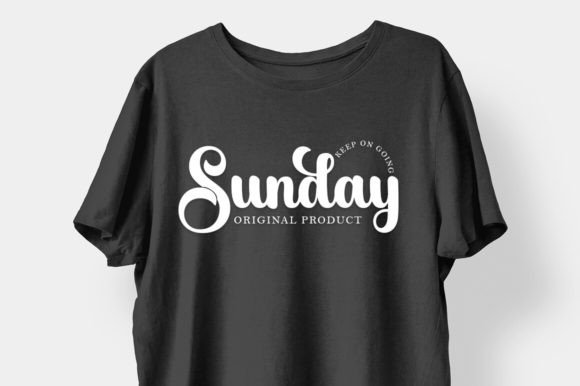Black Sample Font - Preview 3