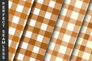 Brown Gingham Graphic by Hurairagraphics · Creative Fabrica