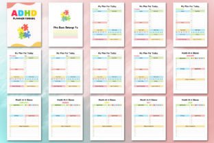 Editable ADHD Planner for Kids Graphic by KDP GRAVITY · Creative Fabrica