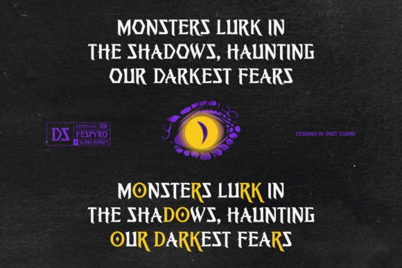 Fespyro Font - Preview 3