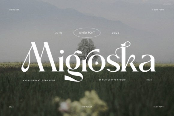Migroska Serif Font By Perfectype