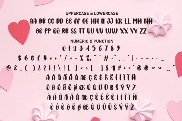 Cute Love Font - Preview 6