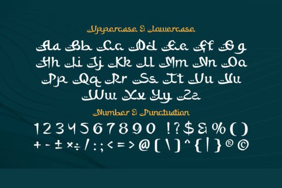 Billah Font - Preview 1