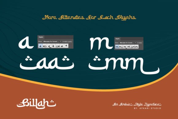 Billah Font - Preview 2
