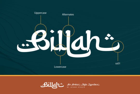 Billah Font - Preview 3