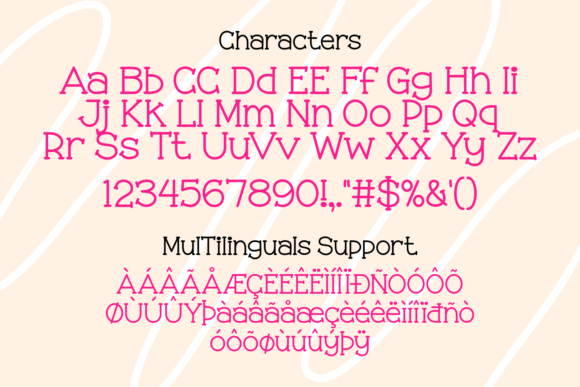 Favorite Beach Font PNG with transparent background - Preview 5