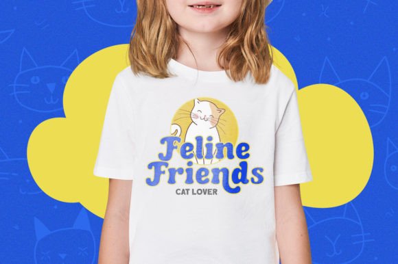 Lovie Cloud Font PNG with transparent background - Preview 4