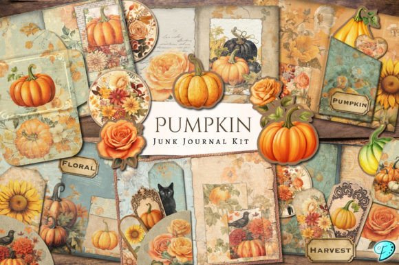 Pumpkin Junk Journal Kit