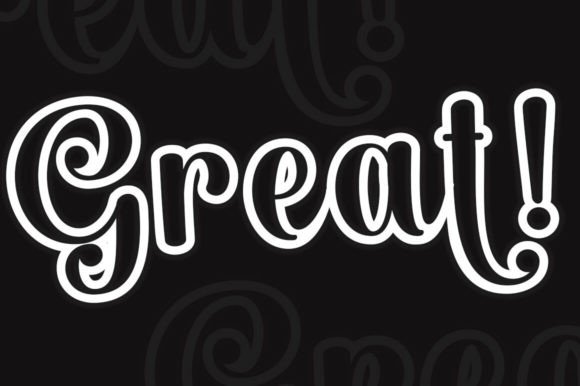 Chocolate Banana Font PNG with transparent background - Preview 4