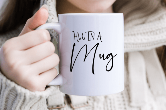 Hug In A Mug Svg Funny Coffee Mug