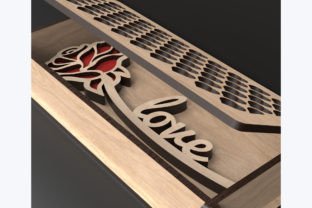 Laser Cut Rose Box Svg Files · Creative Fabrica