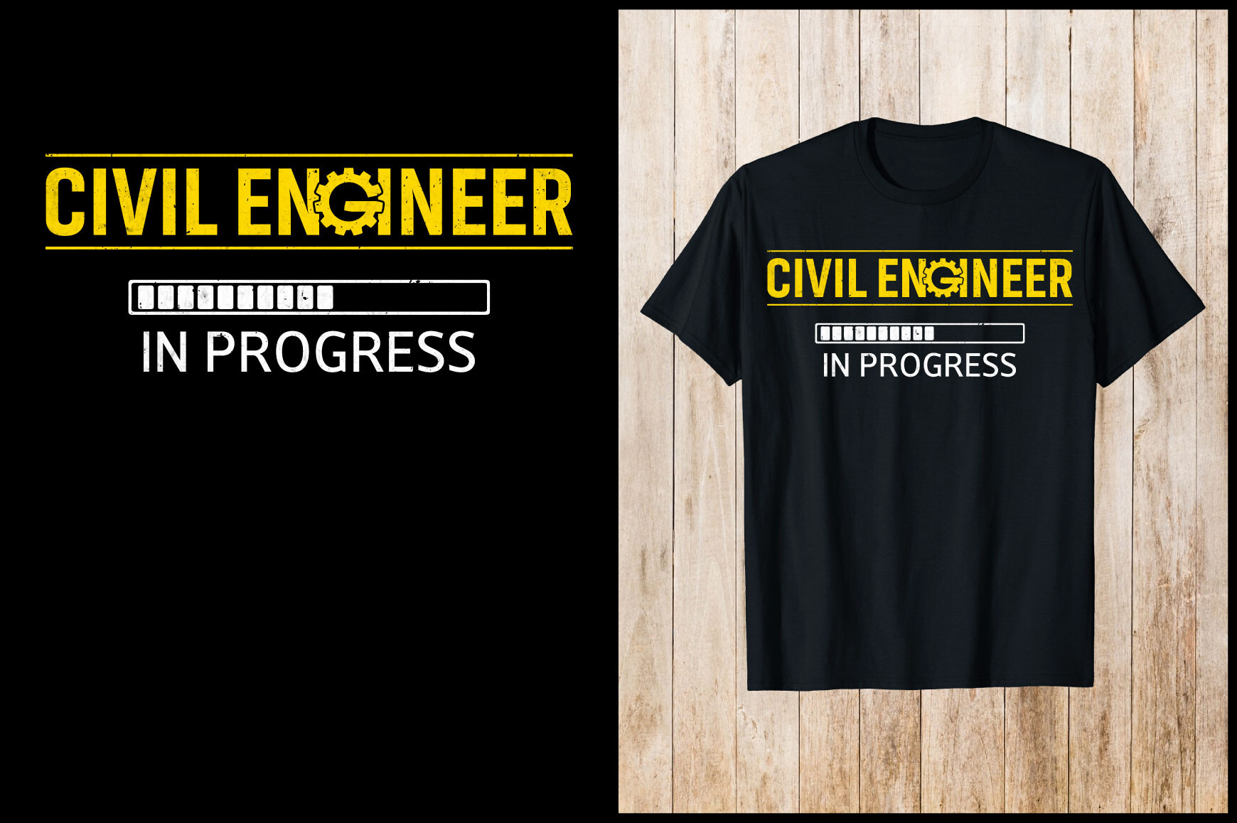 Civil Engineer in Process T-Shirt Graphic by nxmnadim · Creative Fabrica
