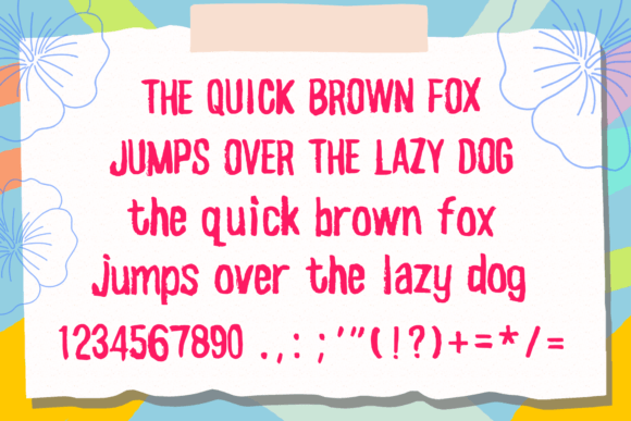 Crayon Pastel Font - Preview 3