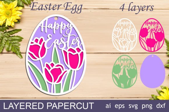 Paper Sculptures 3D SVG Cut Files for Paper Crafts - Creative Fabrica ...