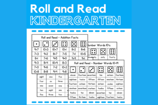Roll and Read Numbers Graphic by atlasart · Creative Fabrica