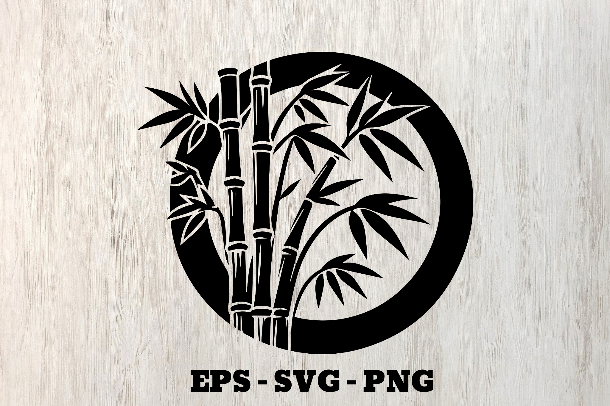 Bamboo Silhouette SVG Graphic by craftsmaker · Creative Fabrica