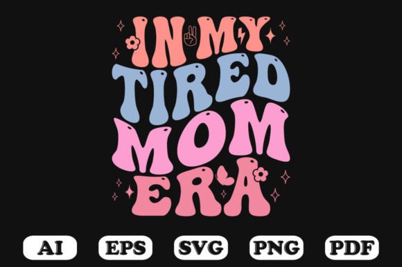 In My Girl Mom Era Retro Wavy Svg Graphic by hosneara 4767 · Creative ...
