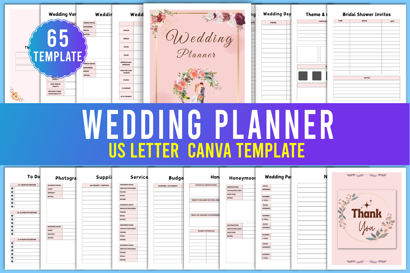 Wedding Planner Canva Interior